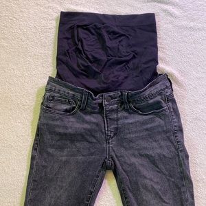 BLANQI Maternity Jeans, Black Washed